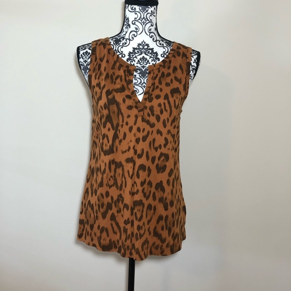 Peyton Jensen Evereve Cheetah Print Tank Top - Picture 8 of 9